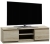 Szafka pod telewizor, stolik rtv, malwa, 120x40x36 cm, dąb sonoma