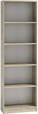 Regał, szafka, biblioteczka, R40, 40x30x182 cm, dąb sonoma