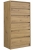 Komoda do sypialni, pokoju, K6, 70x43x140 cm, dąb artisan