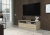 Szafka pod telewizor, stolik rtv, karo, 120x40x45 cm, dąb sonoma