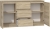 Komoda do sypialni, pokoju, 2D3S, 120x30x75 cm, dąb sonoma