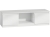 Szafka pod telewizor, stolik rtv, 140x40x36 cm, biel, połysk