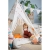 Namiot tipi dla dzieci, bawełna, okienko, mega zestaw, mój przyjaciel miś