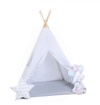 Namiot tipi dla dzieci, bawełna, okienko, królik, biały aniołek