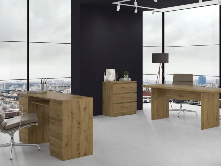 Komoda do sypialni, pokoju, M3, 70x40x77 cm, dąb artisan