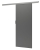 Drzwi przesuwne, lewe, prawe, greg, 86x205 cm, antracyt