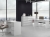Komoda do sypialni, salonu, M8, 120x40x97 cm, biel, połysk
