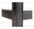 Regał metalowy, magazynowy, P9030, 90x30x180 cm, garażowy, 175 kg, czarny