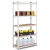 Regał metalowy, magazynowy, Humberg 4844, 90x30x180 cm, biały
