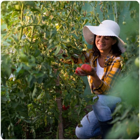 Tunel ogrodowy, wzmocniony, 9m2, 200x450x200 cm, biały