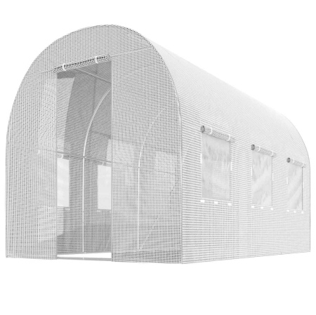 Tunel ogrodowy, wzmocniony, 6m2, 200x300x200 cm, biały