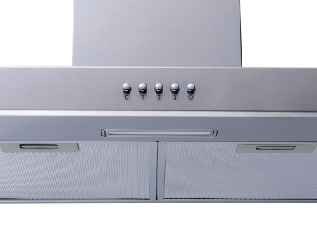 Okap kuchenny, kominowy, 60 cm, berdsen, BE-60A-T1, inox