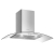 Okap kuchenny, kominowy, 90 cm, berdsen, BT-223, inox
