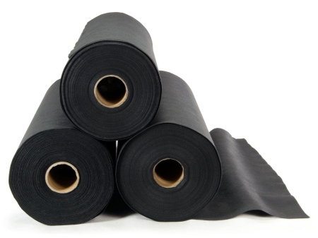 Agrowłóknina ogrodowa, 1,6x50 m, 100 szpilek, czarna