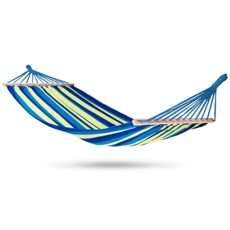 Hamak ogrodowy, Bahama Single, 1-osobowy, 200x100 cm, niebieski