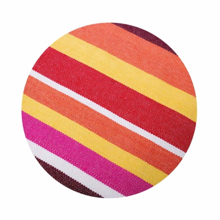 Hamak ogrodowy, 2-osobowy, Malaga Double, 200x160 cm, pomarańczowy