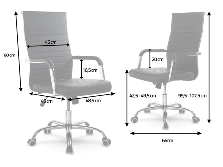 Fotel biurowy, nowoczesny design, krzesło, boston, sofotel, brązowy