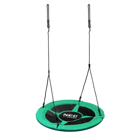 Huśtawka bocianie gniazdo, Swingo XXL, zielona, 95 cm