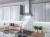 Okap kuchenny, kominowy, 60 cm, berdsen, BT-214, srebrny, inox