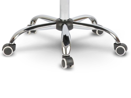 Fotel biurowy, materiałowy, krzesło, benton, niebieski