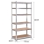 Regał metalowy, magazynowy, Humberg HR-815, 110x50x222 cm