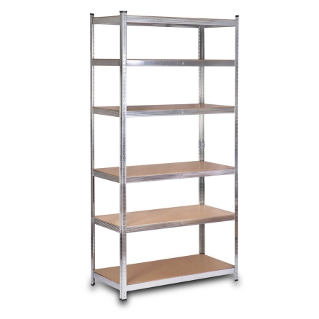 Regał metalowy, magazynowy, Humberg HR-815, 110x50x222 cm
