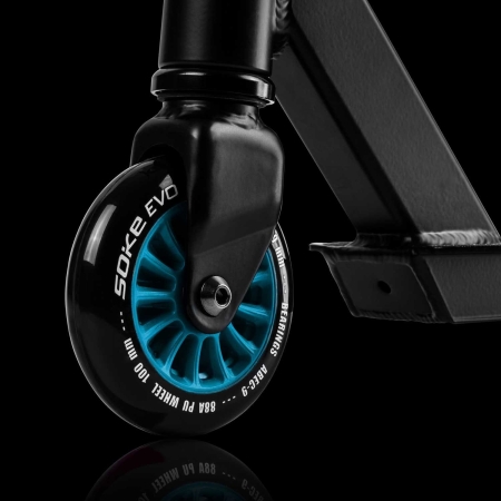 Hulajnoga dwukołowa, wyczynowa, Soke EVO, niebieska