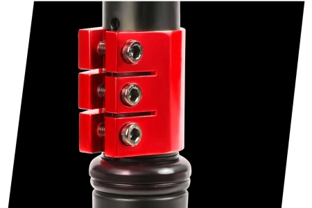 Hulajnoga dwukołowa, wyczynowa, Soke PRO, czarna + czerwona