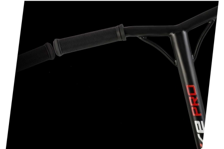 Hulajnoga dwukołowa, wyczynowa, Soke PRO, czarna + czerwona