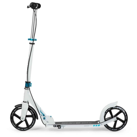 Hulajnoga dwukołowa, Soke City, biało-niebieska