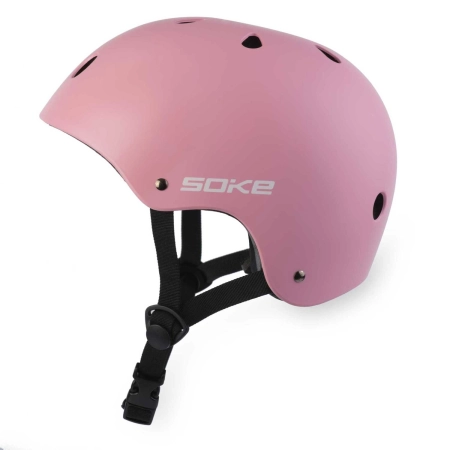 Kask na rower dla dziecka, rozmiar S, Soke K1, różowy