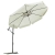 Parasol ogrodowy, składany, 8 segmentów, 250x350 cm, beżowy