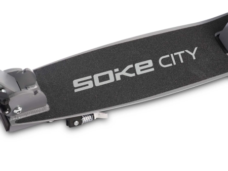 Hulajnoga dwukołowa, Soke City, szary