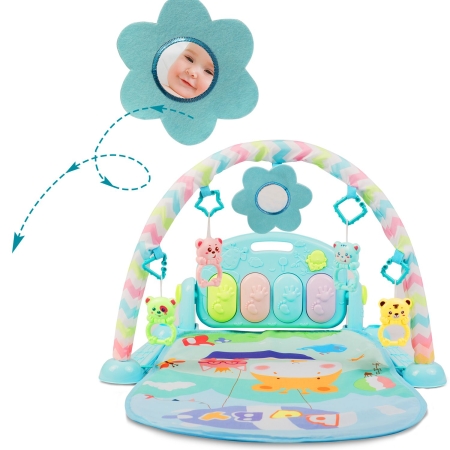 Mata interaktywna, edukacyjna z pianinkiem, 7314, ricokids