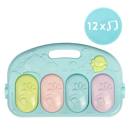 Mata interaktywna, edukacyjna z pianinkiem, 7314, ricokids