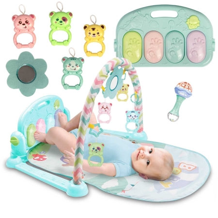 Mata interaktywna, edukacyjna z pianinkiem, 7314, ricokids
