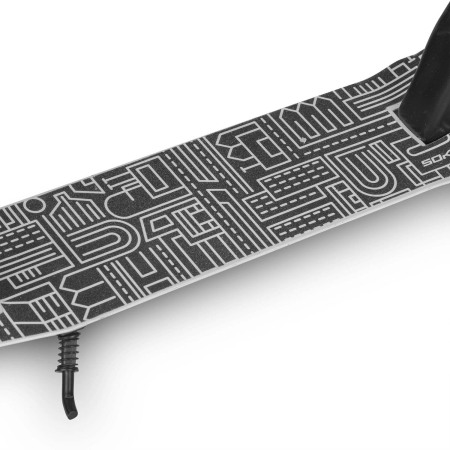 Hulajnoga dwukołowa, Soke, URBAN, biały, pomarańczowy