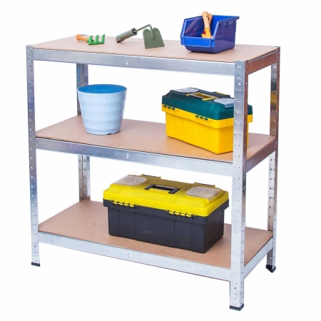 Regał metalowy, magazynowy, Humberg 4850, 120x45x205 cm