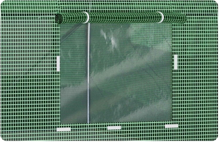 Tunel ogrodowy, wzmocniony, 10m2, 250x400x200 cm, zielony