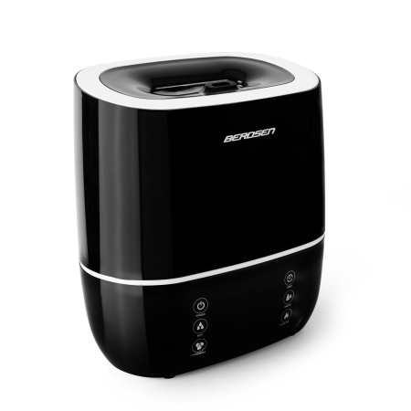 Nawilżacz powietrza, ultradźwiękowy, jonizator, berdsen, BD-500, czarny