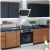 Okap kuchenny, kominowy, 60 cm, berdsen, inox, BT-209, srebrny