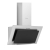 Okap kuchenny, kominowy, 60 cm, berdsen, inox, BT-209, srebrny