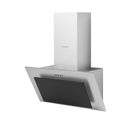 Okap kuchenny, kominowy, 60 cm, berdsen, inox, BT-209, srebrny