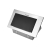 Okap kuchenny, kominowy, 60 cm, berdsen, inox, BT-209, srebrny