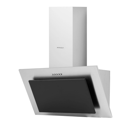 Okap kuchenny, kominowy, 60 cm, berdsen, inox, BT-209, srebrny