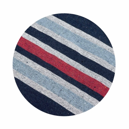 Hamak ogrodowy, 2-osobowy, Malaga Double, 200x160 cm, niebiesko-czerwony