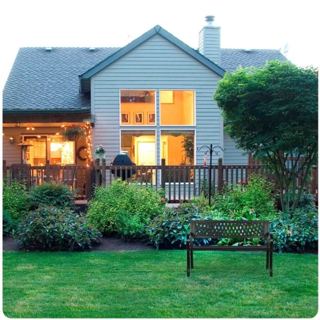 Ławka parkowa z oparciem, Clover, sofotel, 125x49x77 cm