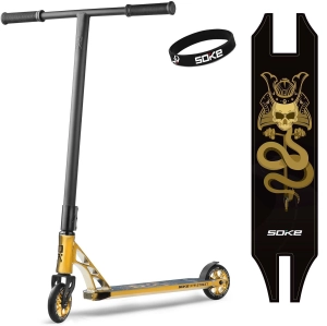 Hulajnoga dwukołowa, wyczynowa, Soke XTR, street gold