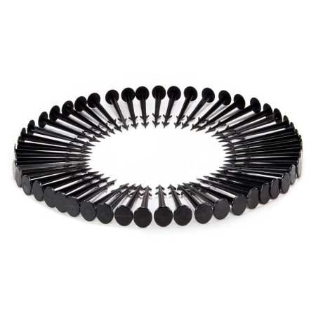 Agrowłóknina ogrodowa, 1,6x50 m, 100 szpilek, zielona