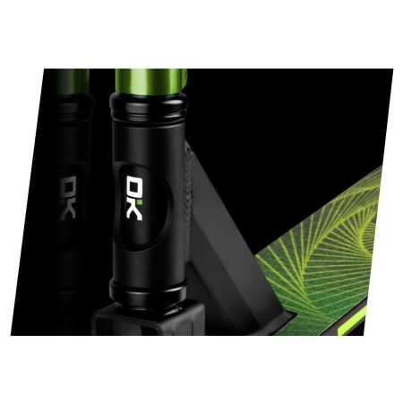 Hulajnoga dwukołowa, wyczynowa, Soke PRO, żółto-zielona